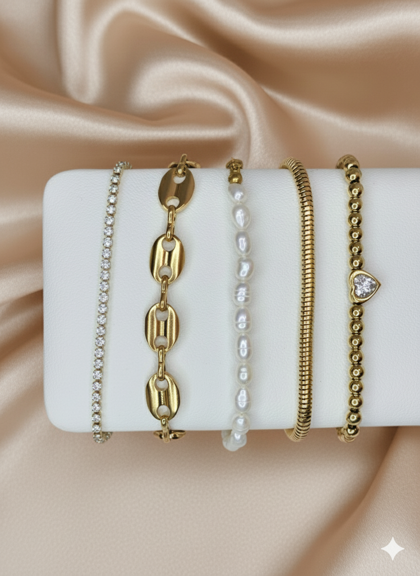 Tarnish-Free Stainless Steel Bracelets ✨